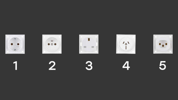 5 different sockets